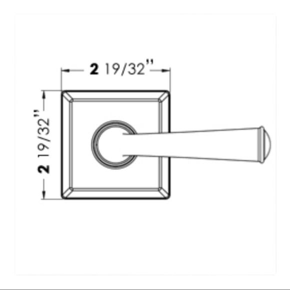 BALDWIN RESERVE HARDWARE Federal Privacy Leverset - Picture 10 of 13